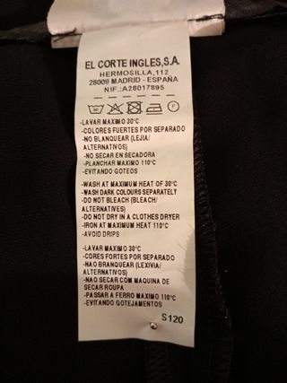 Pantalón negro mujer