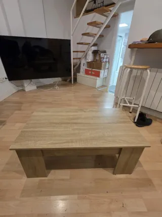 Mesa de centro elevable nueva