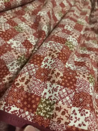 Falda y pañuelo de casera