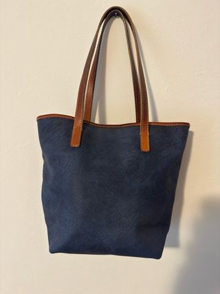 Borsa The Bridge Vintage Blu