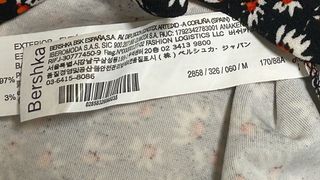 Mono corto de Bershka estampado floral