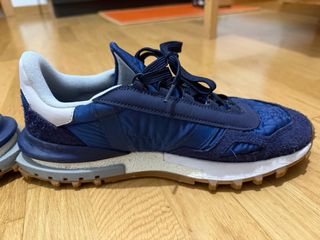 Zapatillas Lacoste Hombre Azul/Gris