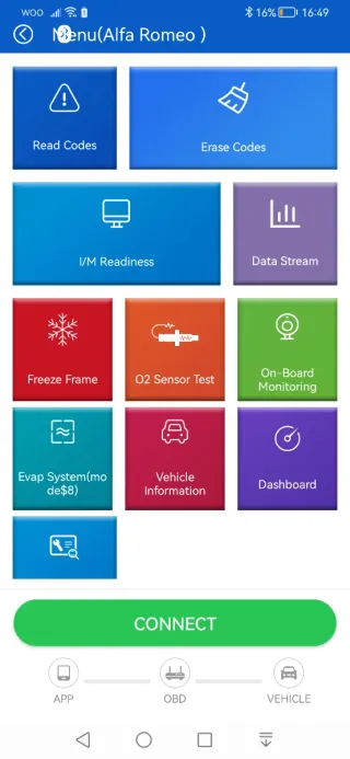 Scanner OBD2 Profissional Konnwei