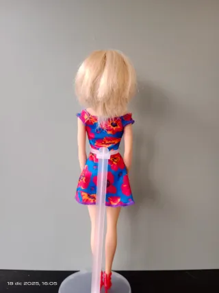 Muñeca Barbie Vestido Floral