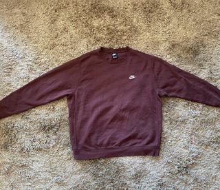 Sudadera Nike marrón casi nueva