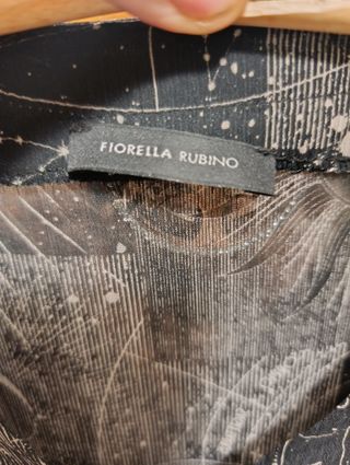Vestito Fiorella Rubino fantasia luna