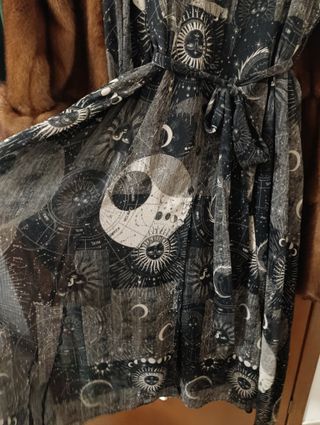 Vestito Fiorella Rubino fantasia luna