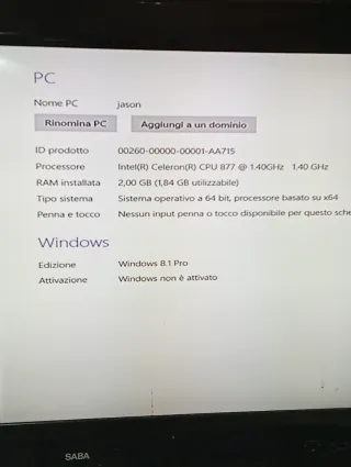 Acer Travelmate PC portatile nero