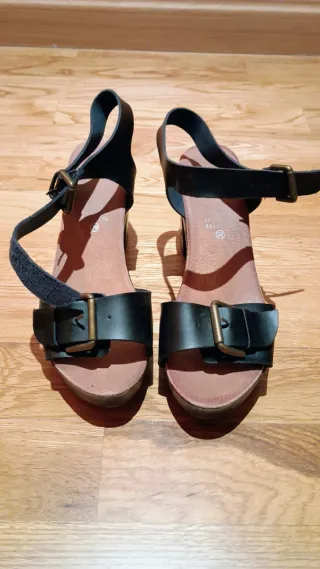Sandalias de mujer negras talla 39