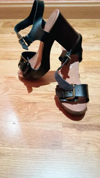 Sandalias de mujer negras talla 39