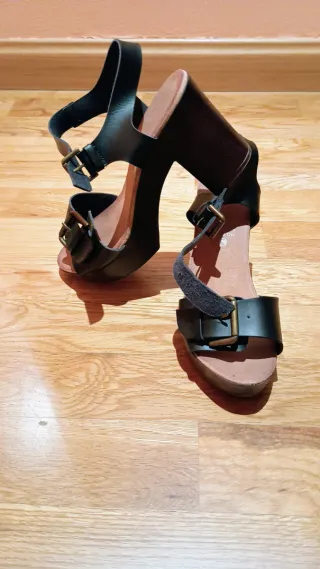 Sandalias de mujer negras talla 39