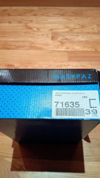 Sandalias de mujer negras talla 39