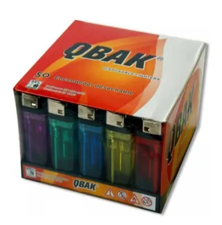 50 mecheros QBAK desechables