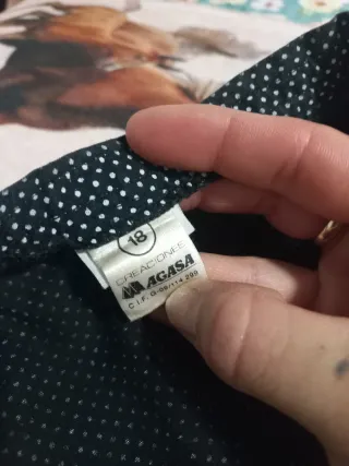 Traje de casera niña o mujer