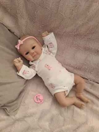 Bebé Reborn Ojos Abiertos