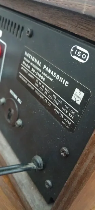 Amplificatore National Panasonic SU3100B