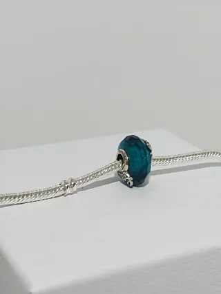 Charm Cristal de Murano Facetado Amistad