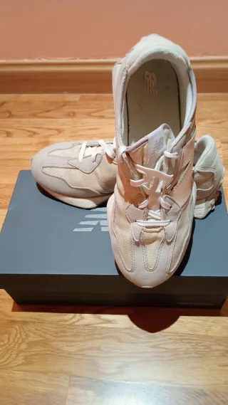 Deportivas New Balance Mujer Beige/Rosa