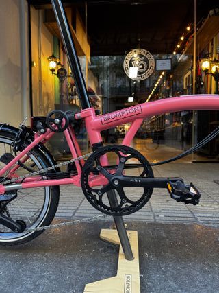 Brompton C-Line Explore M12L Flamingo Pink