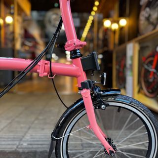 Brompton C-Line Explore M12L Flamingo Pink