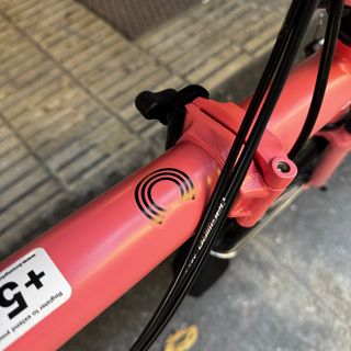 Brompton C-Line Explore M12L Flamingo Pink