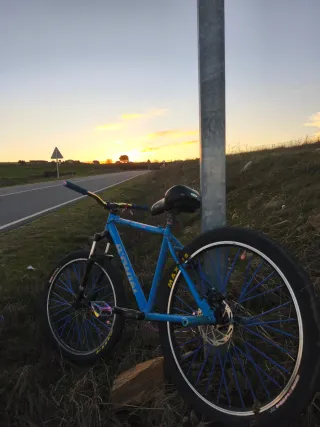 Bicicleta Stunt Azul