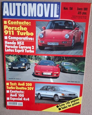 Revista Automovil No156 diciembre 1990-AL