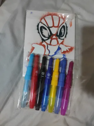 Set de Arte Spray & Create Spidey