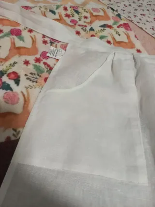 Delantal y pañuelo casera