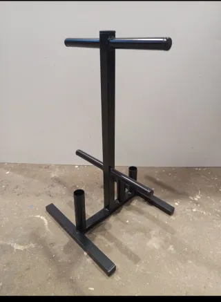 Soporte para discos pesas 28 mm decathlon