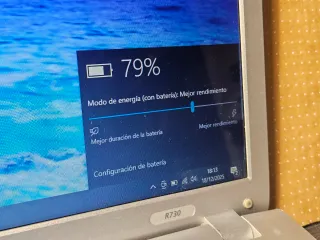 Portátil Samsung R730 Plata/rojo