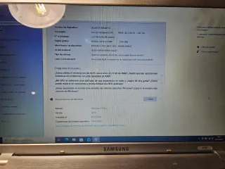 Portátil Samsung R730 Plata/rojo
