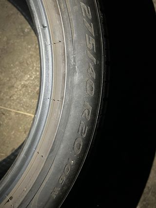 Ruedas Pirelli 245/45R20 y 275/40R20