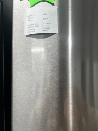 Nevera Bosch Acero Inoxidable
