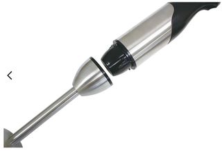 BATIDORA DE MANO POTENTE 1200W ACERO Y ACCESORIOS