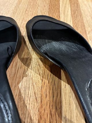 Sandalias H&M tacón Kitten negras T.37