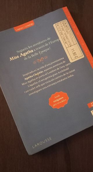 Miss Agatha. Misteri a Londres, libro infantil