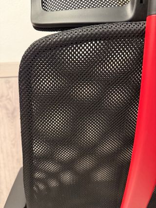 Silla Gaming IKEA Matchspel Negra y Roja