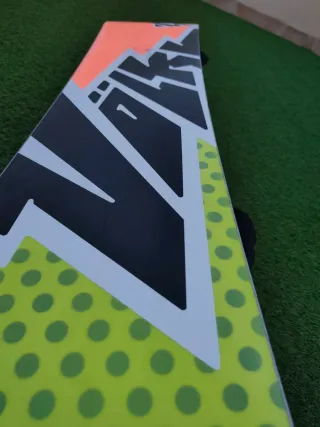Tabla Snowboard Volkl  Freestyle Rocker+fijaciones