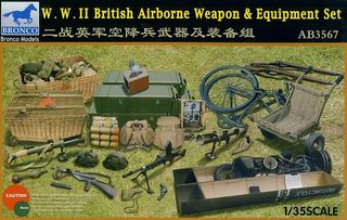 Set Armas y Equipo Británico WWII Airborne