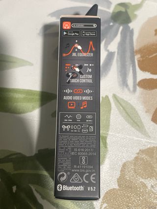 Auriculares Inalámbricos JBL Wave Beam Negros