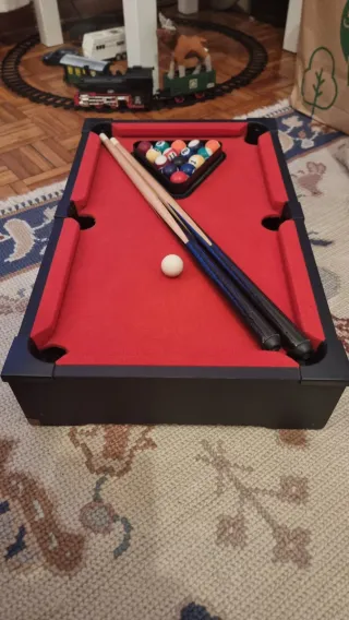 Mesa Snooker Infantil, completa.