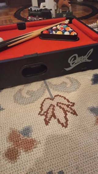 Mesa Snooker Infantil, completa.