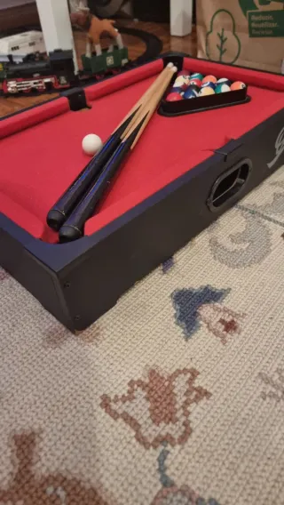 Mesa Snooker Infantil, completa.