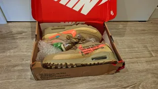Nike Air Max 90 Off-White Beige/Arancio Taglia 42
