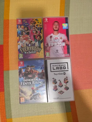 Juegos variados Switch POR UNIDAD