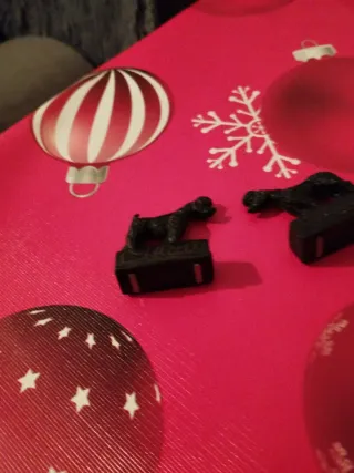 2 Imanes Perro Poodle Duah Duah Franceses Arelec