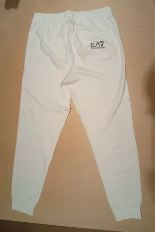 Pantalón chándal Armani EA7 blanco