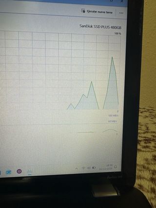 Portátil HP Negro/Plateado