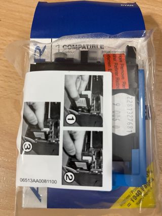 Cartucho Tinta Cyan Compatible Brother LC980C